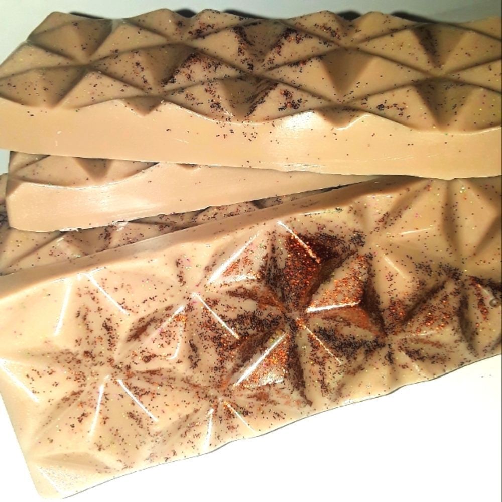 Hand Crafted Night glow waxmelt glitter bar